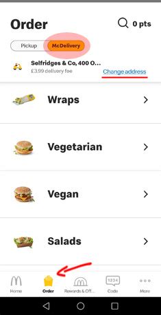 how much is mcdonald's delivery uk.